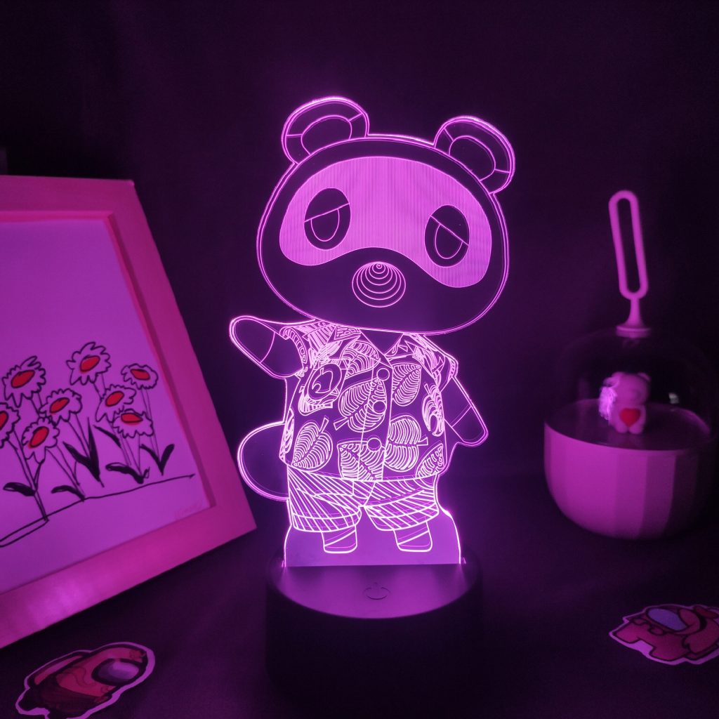 Animal Crossing Game Tom Nook 3D Led Lamps - Image 3