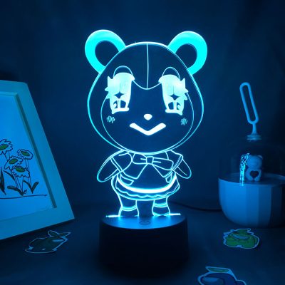 Animal Crossing New Horizons Game Character Judy 3D Led Neon Night Lights Kawaii Gifts for Kids 1 - Animal Crossing UK Store