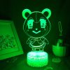 Animal Crossing New Horizons Game Character Judy 3D Led Neon Night Lights Kawaii Gifts for Kids 3 - Animal Crossing UK Store