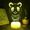 Animal Crossing New Horizons Game Character Judy 3D Led Neon Night Lights Kawaii Gifts for Kids 4 - Animal Crossing UK Store