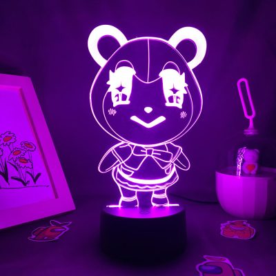 Animal Crossing New Horizons Game Character Judy 3D Led Neon Night Lights Kawaii Gifts for Kids - Animal Crossing UK Store