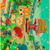 Buy Three Get Four Animated Game ANIMAL CROSSING Poster Retro Brown Paper Poster Living Room Study 11 - Animal Crossing UK Store