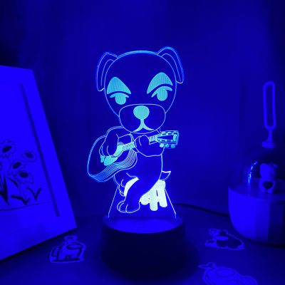 Game Animal Crossing Character K K Slider 3D Led Night Lights Cool Gifts for Kids Bedroom 1 - Animal Crossing UK Store