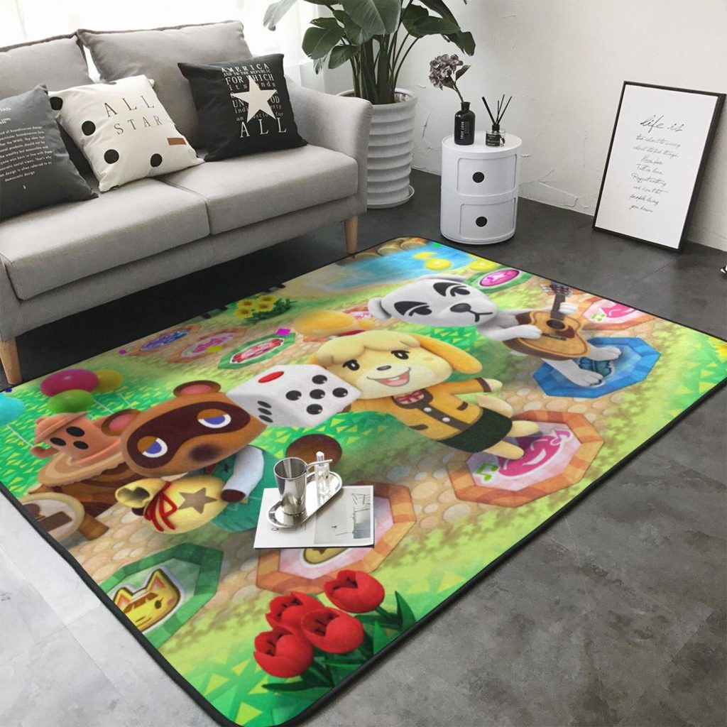 Hot Arrival Animal Crossing 3D Printing Rug - Image 2