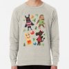 ssrcolightweight sweatshirtmensoatmeal heatherfrontsquare productx1000 bgf8f8f8 15 - Animal Crossing UK Store