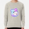 ssrcolightweight sweatshirtmensoatmeal heatherfrontsquare productx1000 bgf8f8f8 18 - Animal Crossing UK Store