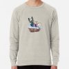 ssrcolightweight sweatshirtmensoatmeal heatherfrontsquare productx1000 bgf8f8f8 31 - Animal Crossing UK Store