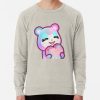 ssrcolightweight sweatshirtmensoatmeal heatherfrontsquare productx1000 bgf8f8f8 62 - Animal Crossing UK Store