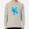 ssrcolightweight sweatshirtmensoatmeal heatherfrontsquare productx1000 bgf8f8f8 66 - Animal Crossing UK Store