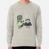 ssrcolightweight sweatshirtmensoatmeal heatherfrontsquare productx1000 bgf8f8f8 68 - Animal Crossing UK Store