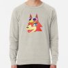 ssrcolightweight sweatshirtmensoatmeal heatherfrontsquare productx1000 bgf8f8f8 81 - Animal Crossing UK Store